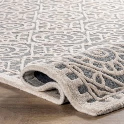NuLOOM New Arrivals Arya Textured Handmade Wool Area Rug