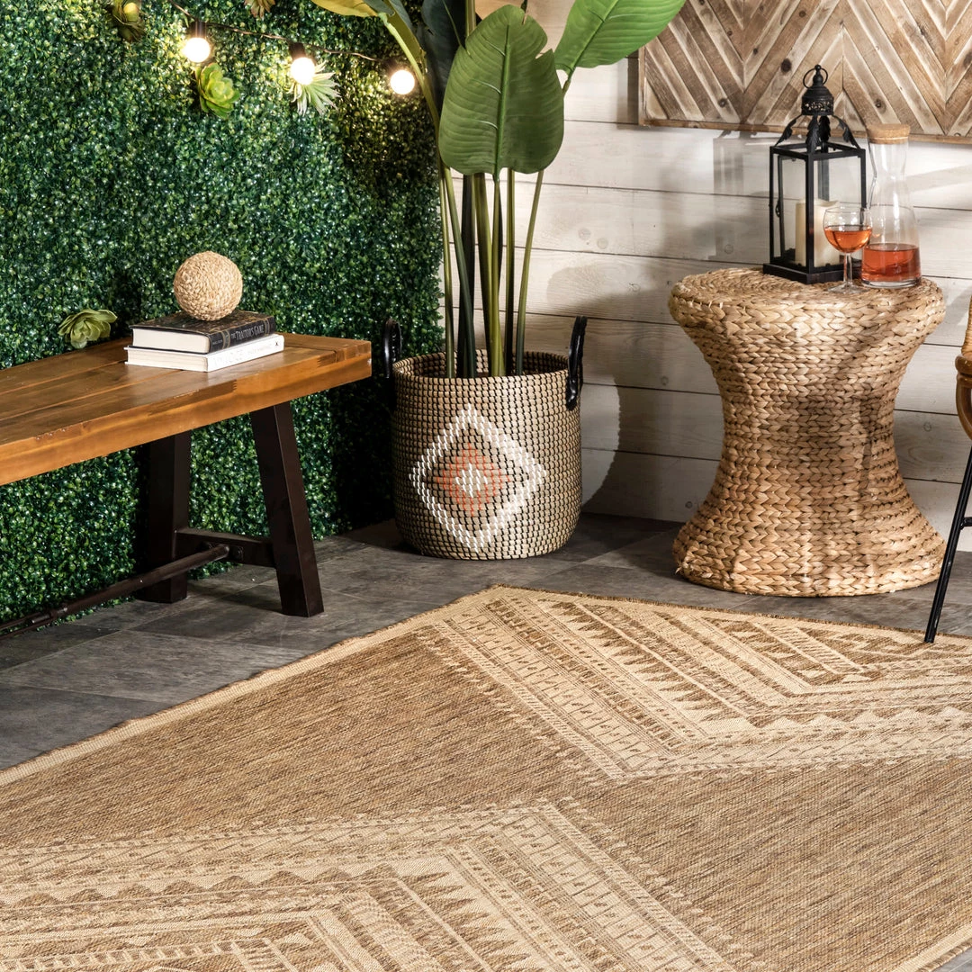 NuLOOM Landry Aztec Indoor/Outdoor Area Rug New Arrivals 25 NuLOOM Landry Aztec Indoor/Outdoor Area Rug New Arrivals