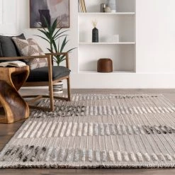 NuLOOM Maira Abstract Textured Striped Area Rug New Arrivals 16 NuLOOM Maira Abstract Textured Striped Area Rug New Arrivals