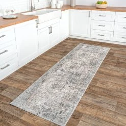 NuLOOM New Arrivals Lola Distressed Medallion Area Rug