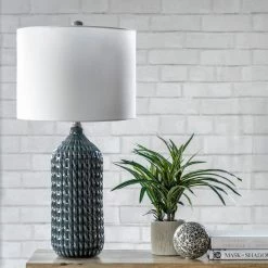 NuLOOM New Arrivals Napa 30" Ceramic Table Lamp 6 NuLOOM New Arrivals Napa 30
