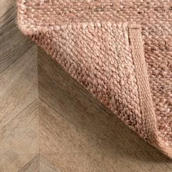 NuLOOM Pandora Diamond Jute Area Rug