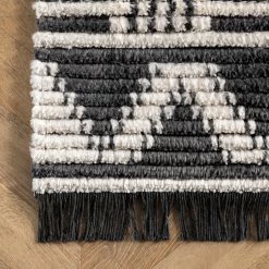NuLOOM Christy Aztec Soft Shag Fringe Area Rug New Arrivals