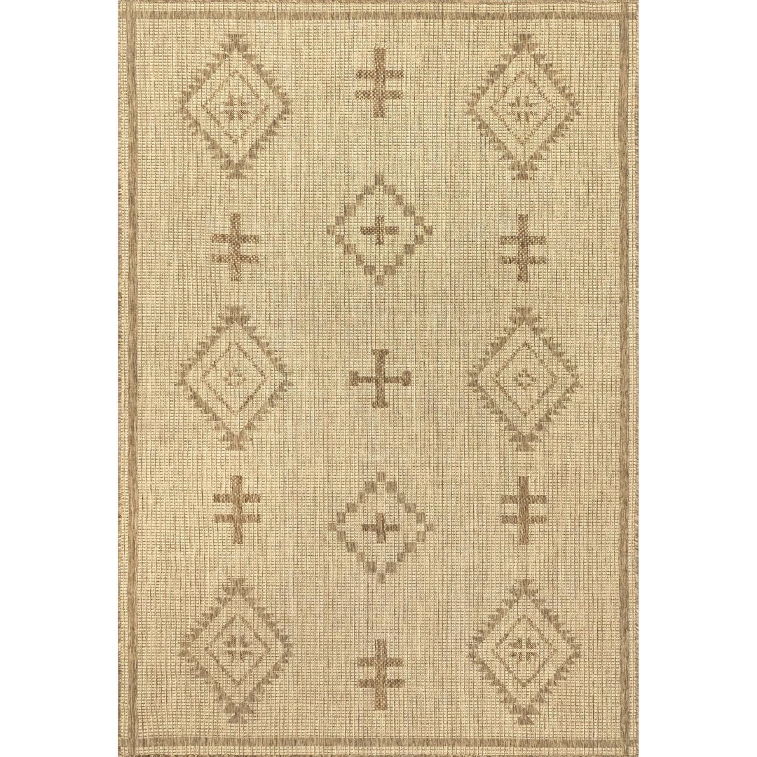NuLOOM Clara Tribal Motif Indoor/Outdoor Area Rug 1 NuLOOM Clara Tribal Motif Indoor/Outdoor Area Rug
