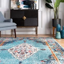 NuLOOM Vintage Medallion Veronica Area Rug Best Sellers
