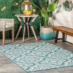 NuLOOM New Arrivals Arna Floral Indoor/Outdoor Area Rug