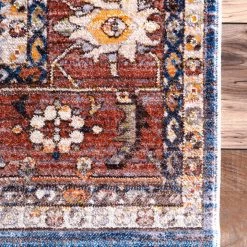 NuLOOM Vintage Floral Audria Fringe Kilim Area Rug New Arrivals