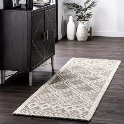 NuLOOM Contemporary Trellis Natti Area Rug