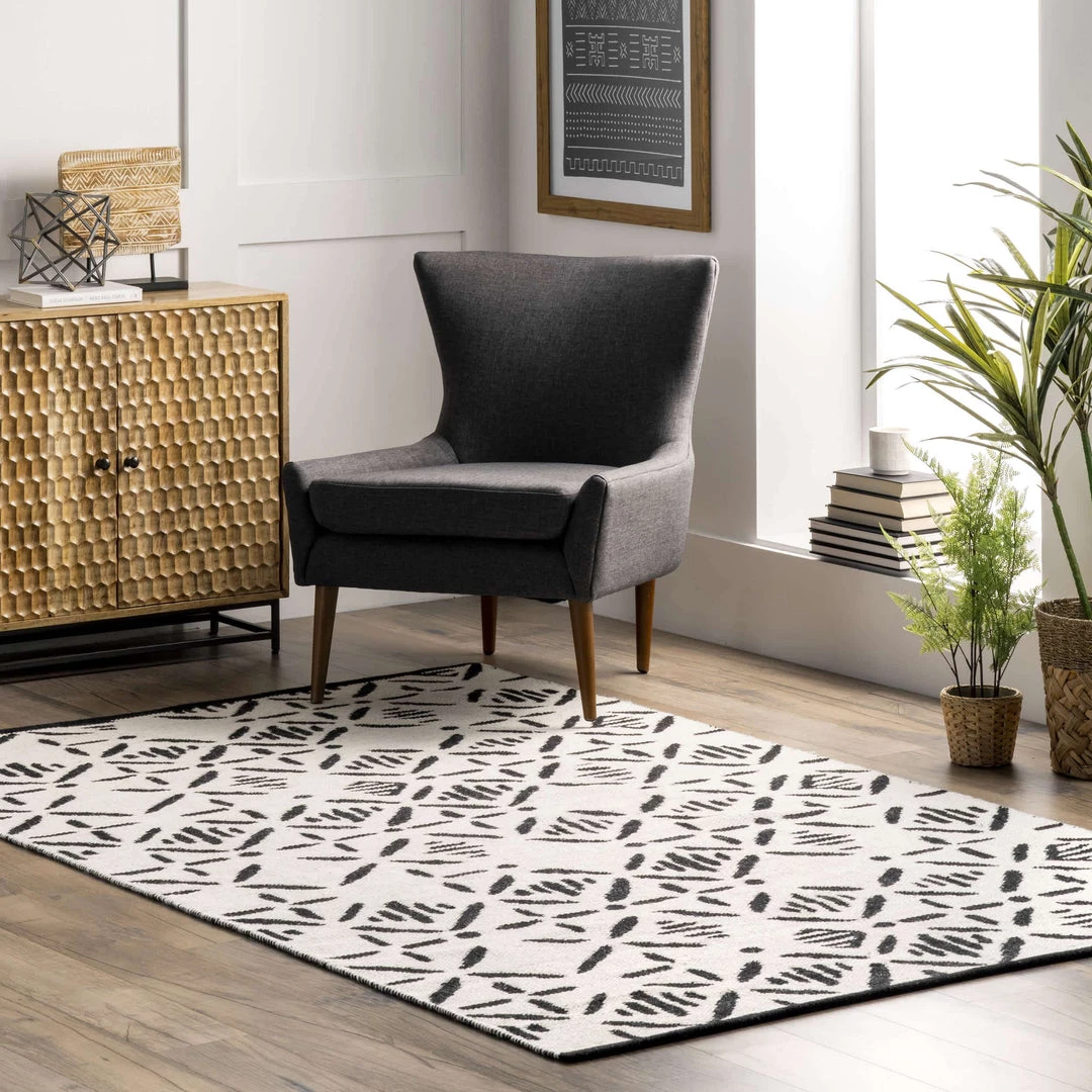 NuLOOM New Arrivals Kirsten Hand Loomed Tribal Wool Area Rug 2 NuLOOM New Arrivals Kirsten Hand Loomed Tribal Wool Area Rug