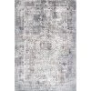 NuLOOM New Arrivals Lola Distressed Medallion Area Rug