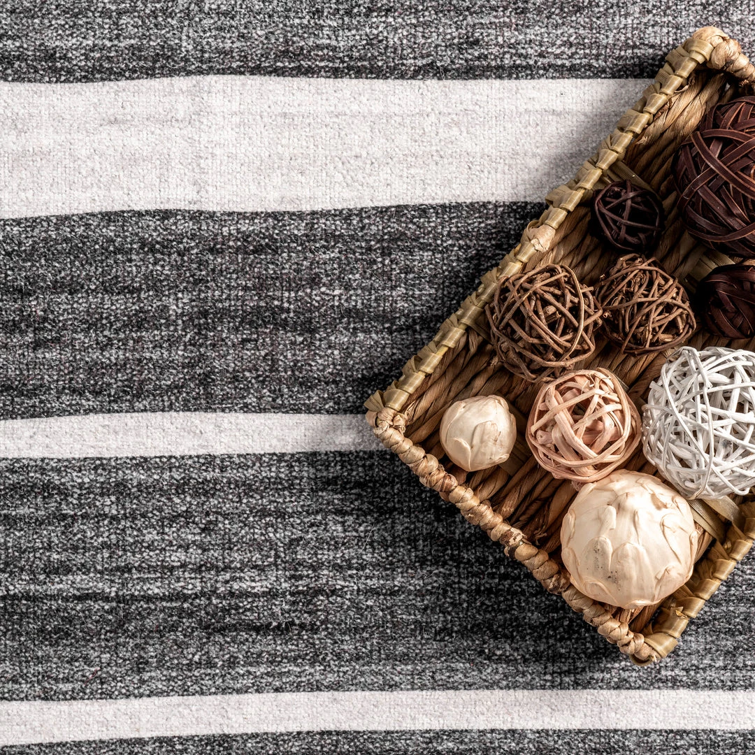 NuLOOM Henry Contemporary Striped Machine Washable Area Rug 6 NuLOOM Henry Contemporary Striped Machine Washable Area Rug