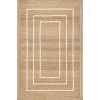 NuLOOM New Arrivals Caile Hand Loomed Raised Geometric Jute Area Rug