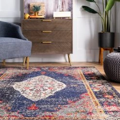 NuLOOM Vintage Medallion Veronica Area Rug Best Sellers