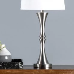 NuLOOM Basel 30" Metal Table Lamp Set 14 NuLOOM Basel 30
