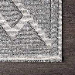 NuLOOM New Arrivals Hudson Abstract Maze Bath Mat