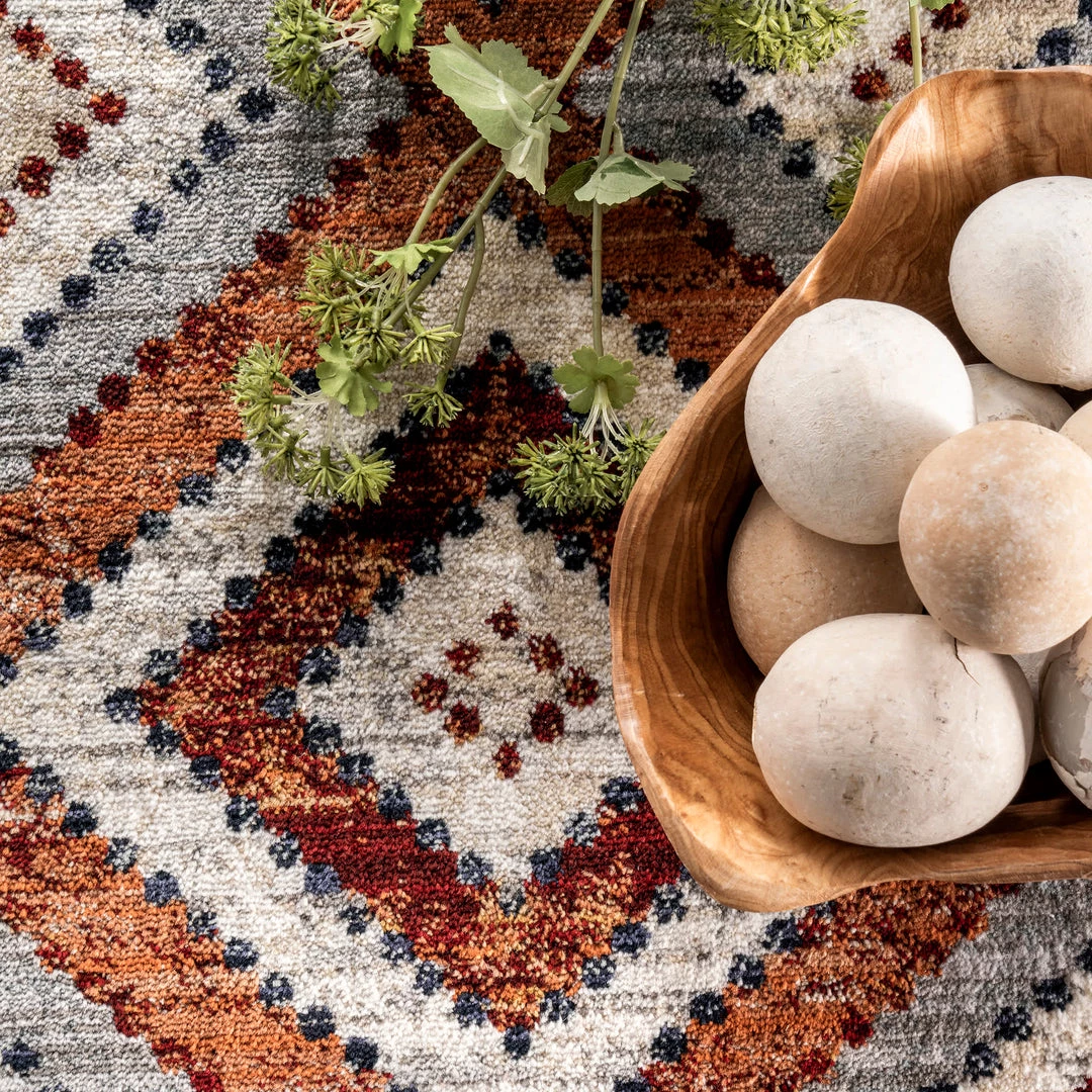 NuLOOM Bernice Southweastern Diamond Borderd Area Rug New Arrivals 6 NuLOOM Bernice Southweastern Diamond Borderd Area Rug New Arrivals