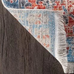 NuLOOM Farley Medallion Fringe Area Rug