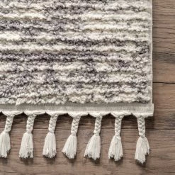 NuLOOM New Arrivals Emilia Contemporary Abstract Shaggy Tassel Area Rug 13 NuLOOM New Arrivals Emilia Contemporary Abstract Shaggy Tassel Area Rug
