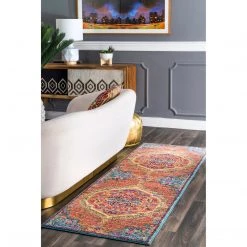 NuLOOM Vintage Medallion Maranda Area Rug