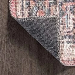 NuLOOM Jessie Machine Washable Distressed Traditional Medallion Area Rug New Arrivals