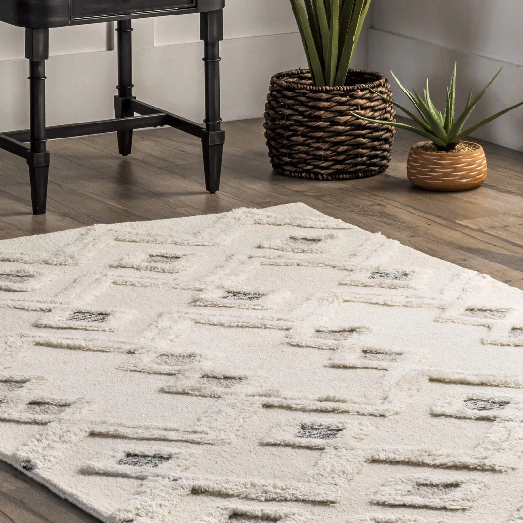 NuLOOM New Arrivals Lachelle Moroccan Diamond Wool Area Rug 9 NuLOOM New Arrivals Lachelle Moroccan Diamond Wool Area Rug
