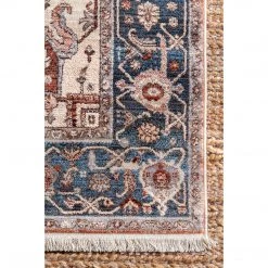 NuLOOM Best Sellers Vintage Harriet Medallion Fringe Area Rug