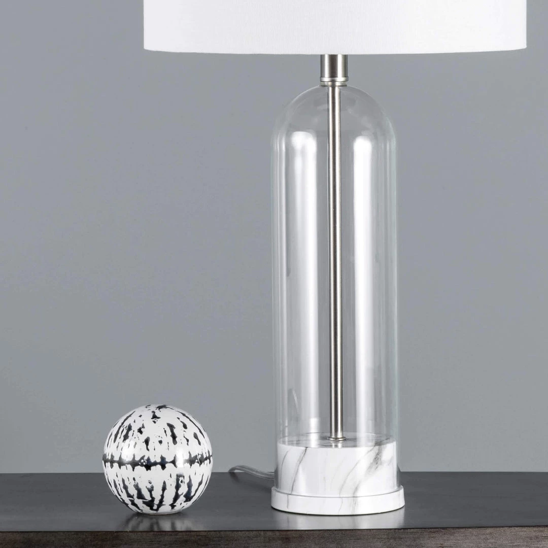 NuLOOM New Arrivals Bayhill 28" Glass Table Lamp 15 NuLOOM New Arrivals Bayhill 28" Glass Table Lamp