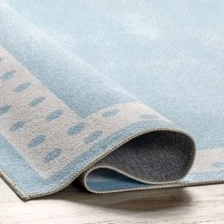 NuLOOM New Arrivals Rayne Polka Dot Washable Area Rug