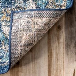 NuLOOM New Arrivals Juliette Vintage Diamond Medallion Area Rug