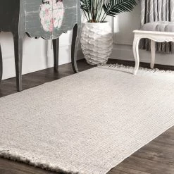 NuLOOM New Arrivals Braided Courtney Tassel Indoor/Outdoor Area Rug 36 NuLOOM New Arrivals Braided Courtney Tassel Indoor/Outdoor Area Rug
