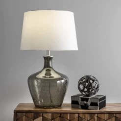 NuLOOM New Arrivals Habra 28" Glass Table Lamp