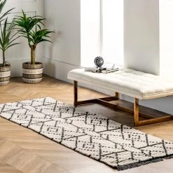 NuLOOM New Arrivals Carlina Modern Geometric Soft Shag Fringe Area Rug 19 NuLOOM New Arrivals Carlina Modern Geometric Soft Shag Fringe Area Rug