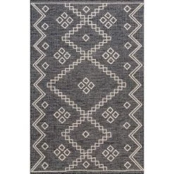 NuLOOM New Arrivals Julieta Diamonded Helix Indoor/Outdoor Area Rug