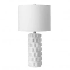 NuLOOM Franklin 25" Ceramic Table Lamp
