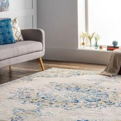 NuLOOM Vintage Medallion Leola Area Rug