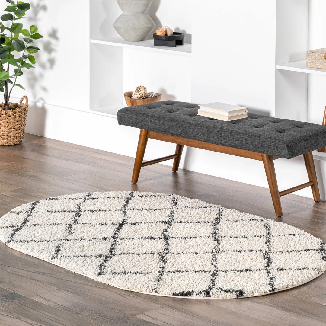 NuLOOM New Arrivals Jessie Moroccan Lattice Tassel Area Rug 10 NuLOOM New Arrivals Jessie Moroccan Lattice Tassel Area Rug