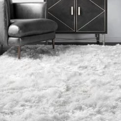NuLOOM Hand Woven Latonia Silken Shaggy Area Rug Best Sellers