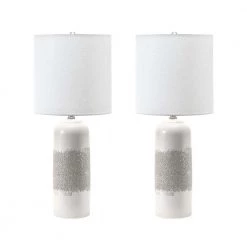 NuLOOM New Arrivals Norwich 25" Ceramic Table Lamp 15 NuLOOM New Arrivals Norwich 25
