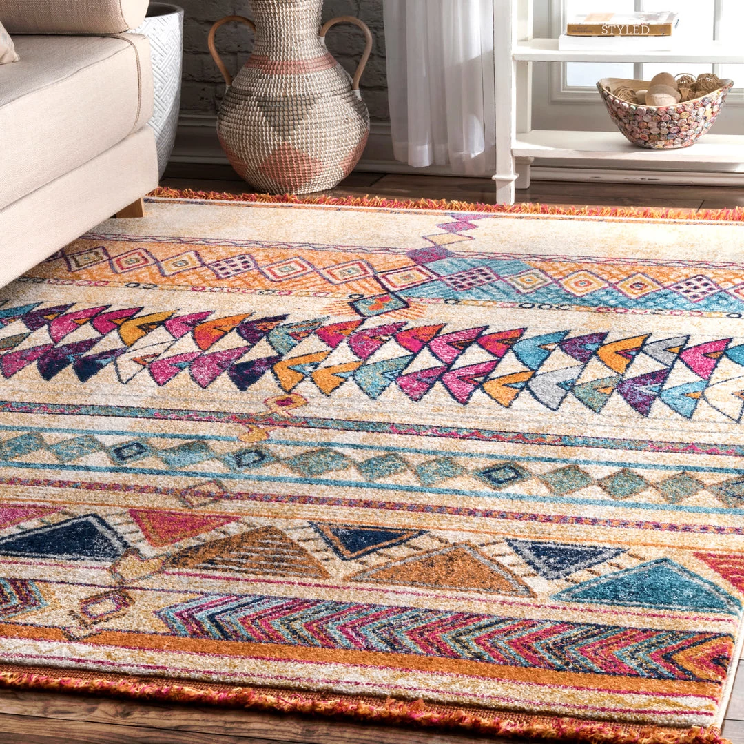 NuLOOM New Arrivals Rochelle Aztec Area Rug 2 NuLOOM New Arrivals Rochelle Aztec Area Rug