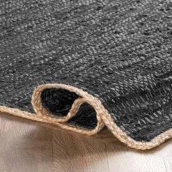 NuLOOM Sabby Hand Woven Leather Flatweave Area Rug New Arrivals