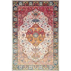 NuLOOM Vintage Medallion Shirlee Rug