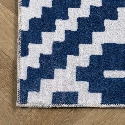 NuLOOM Jagged Modern Trellis Washable Area Rug