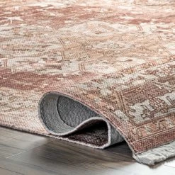 NuLOOM Lorena Hand Woven Traditional Medallion Flatweave Area Rug 12 NuLOOM Lorena Hand Woven Traditional Medallion Flatweave Area Rug