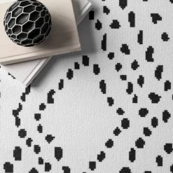 NuLOOM New Arrivals Mila Machine Washable Diamond Trellis Area Rug