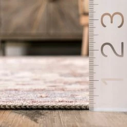 NuLOOM Ivied Blossoms Washable Area Rug