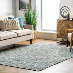 NuLOOM Hand Woven Chevron Rochell Area Rug Contemporary