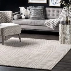 NuLOOM Contemporary Hand Tufted Alex Area Rug
