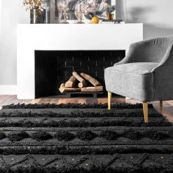 NuLOOM New Arrivals High-Low Durden Geometric Rug