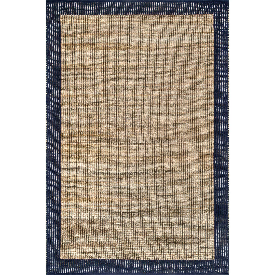 NuLOOM Cotton Bordered Jute Area Rug 10 NuLOOM Cotton Bordered Jute Area Rug