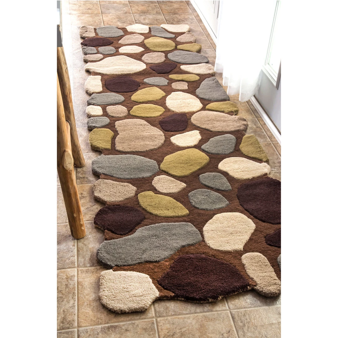 NuLOOM Hand Tufted Pebbles Area Rug 5 NuLOOM Hand Tufted Pebbles Area Rug